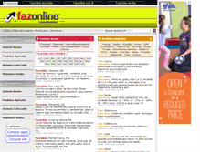 Tablet Screenshot of fazonline.com.br